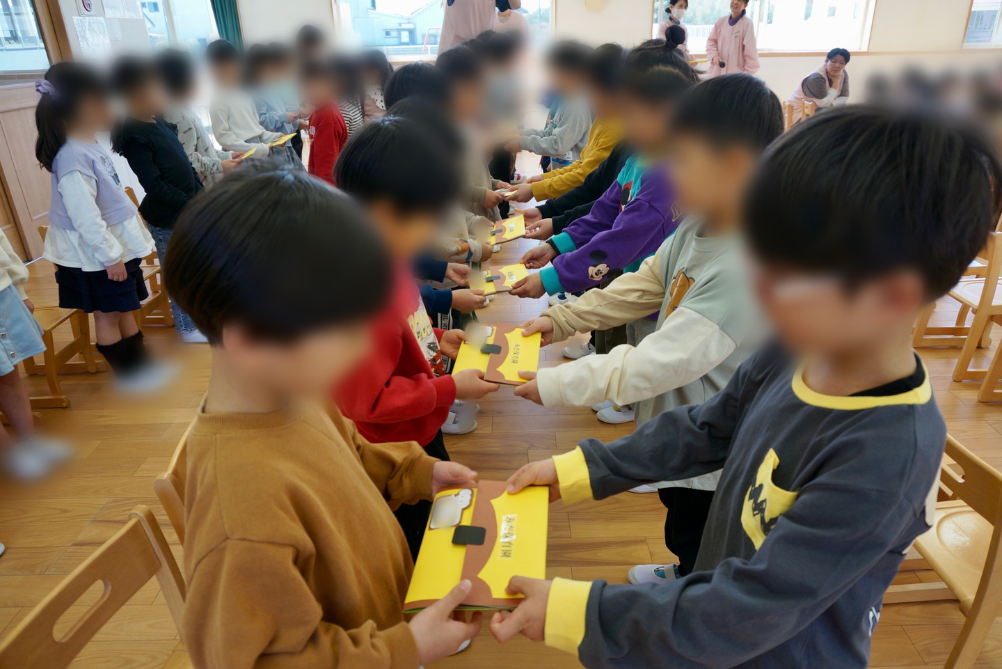 おわかれ会のスナップ